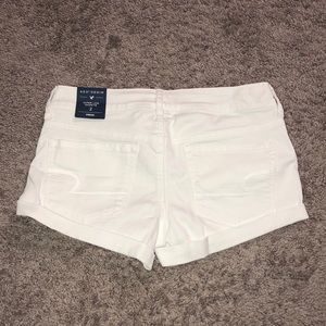 New white shorts 😊